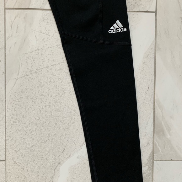 Adidas Techfit Black Leggings - Picture 3 of 6